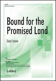 Bound for the Promised Land SAB choral sheet music cover Thumbnail